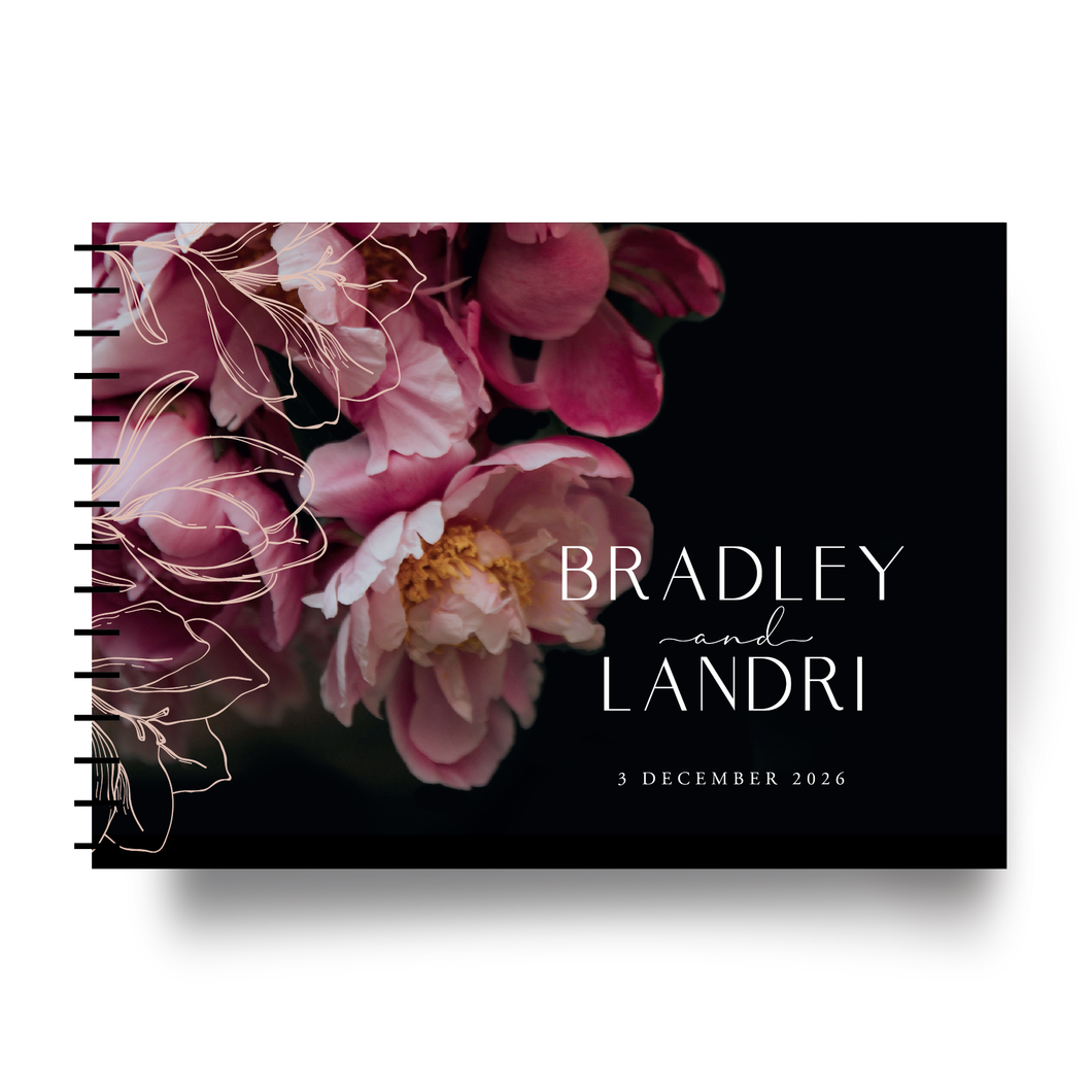 A4 Guestbook • Personalised Cover